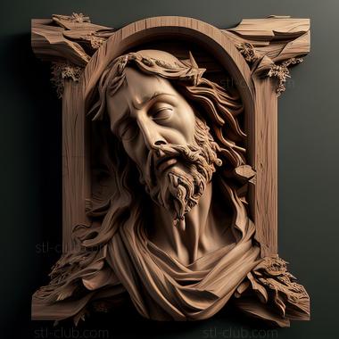 3D model st jesus (STL)